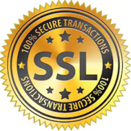 This page has an SSL Certificate and your information is 100% secure.